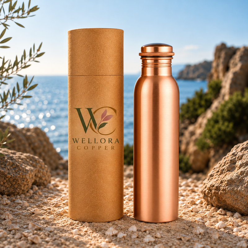 Matte Copper Bottles