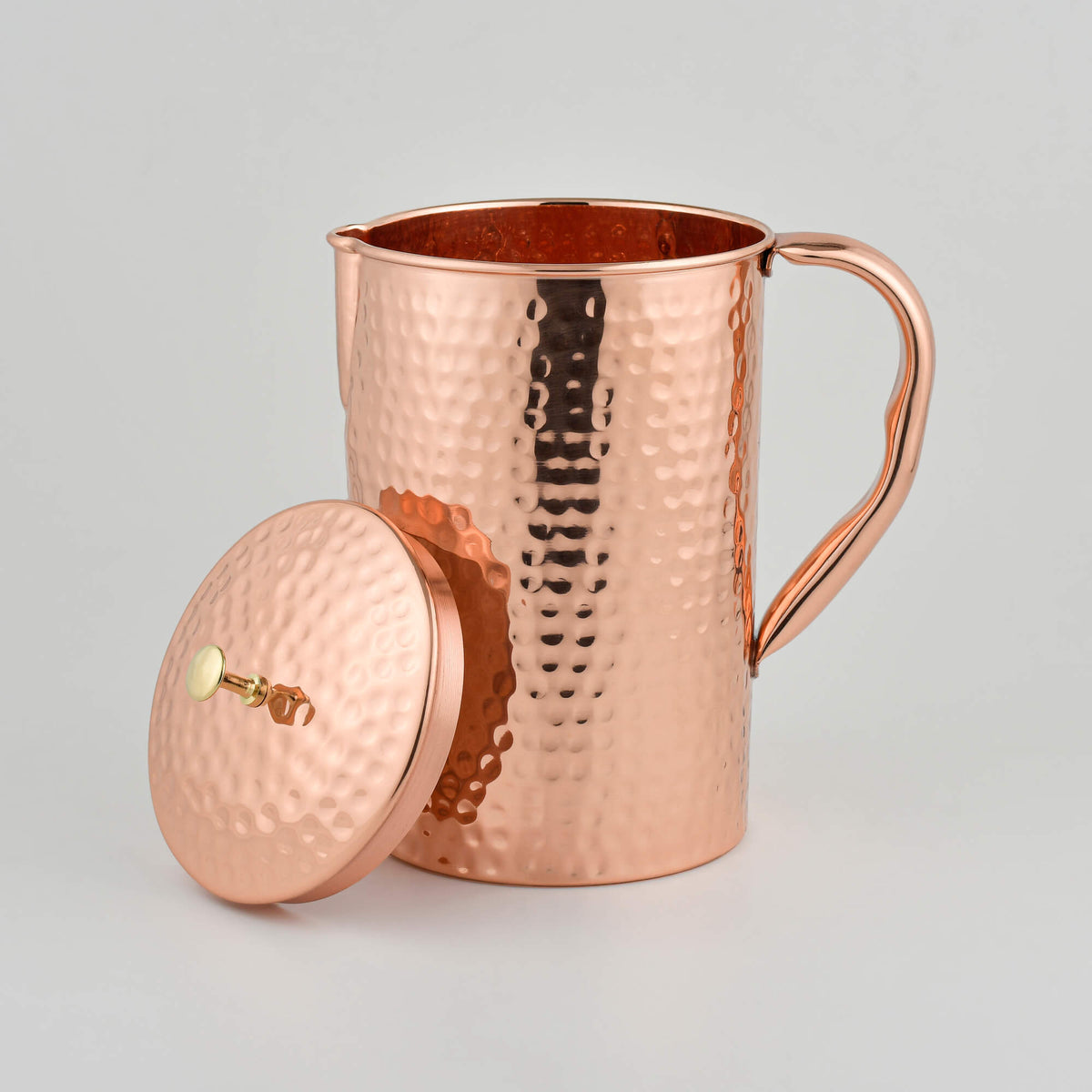 Wellora Flat-Base Copper Jug  2 Litre