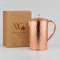 Wellora Flat-Base Copper Jug  2 Litre