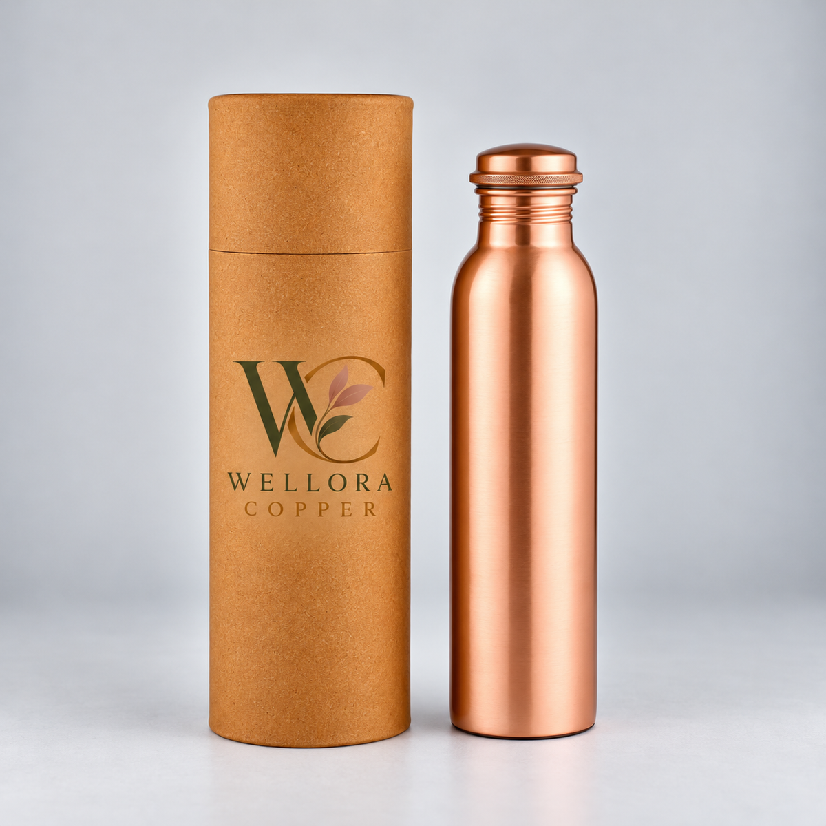 Wellora Matte Copper Bottle 950ml
