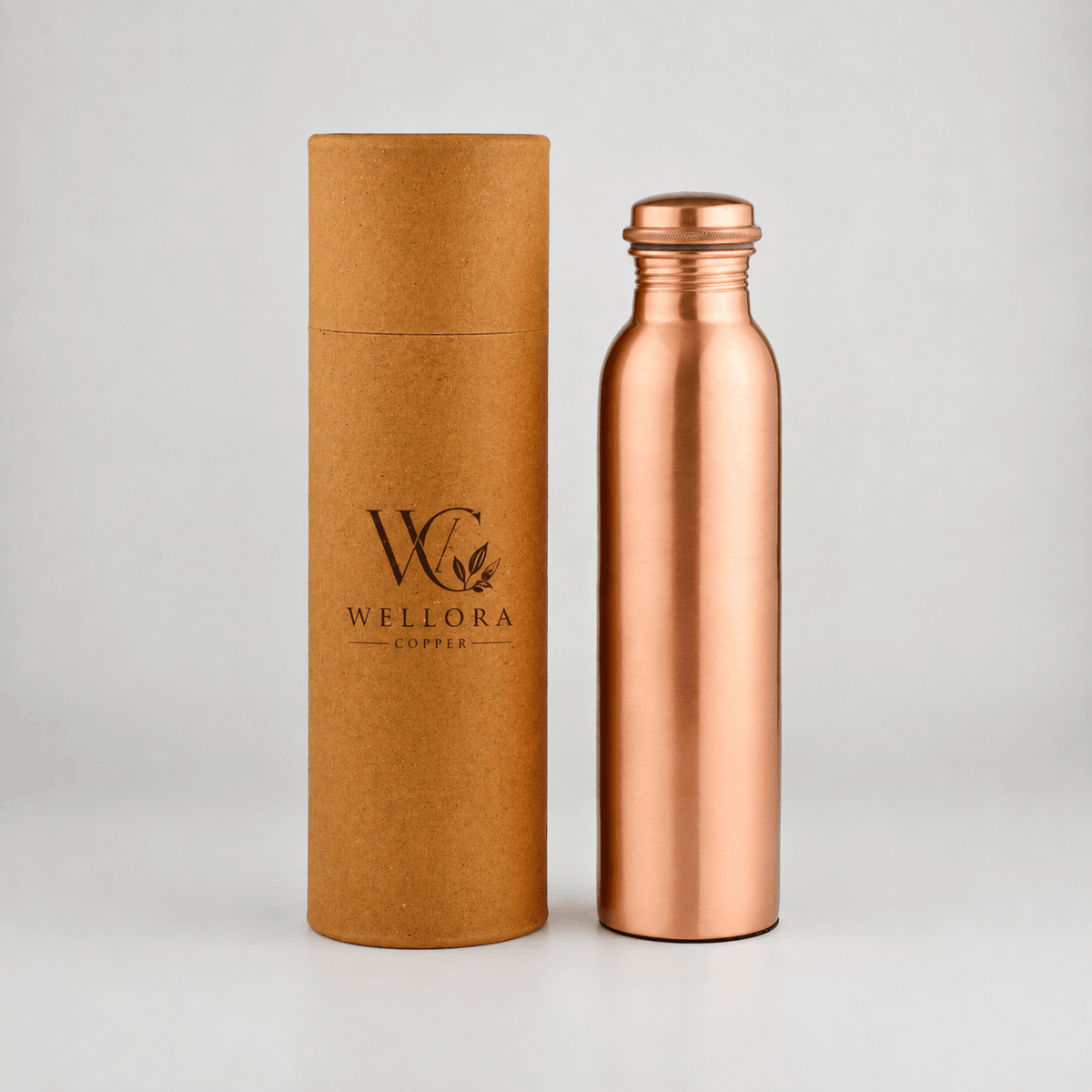 Wellora Matte Copper Bottle 950ml