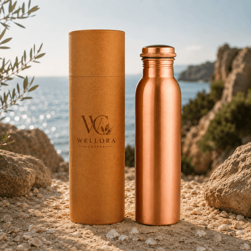 Matte Copper Bottles